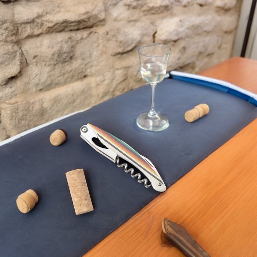 Vintage, helle Streifen Kellnermesser