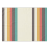 Vintage, helle Streifen Tischdecke (Vorderseite (Horizontal))
