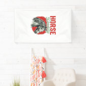 Vintage-Hengst-Daddy-Gravur Banner (Insitu)