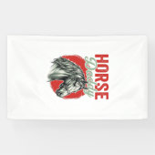 Vintage-Hengst-Daddy-Gravur Banner (Horizontal)