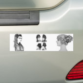 Vintage Hennen Autoaufkleber (Auf Auto)