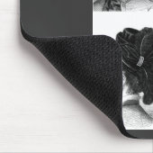 Vintage Hennen Mousepad (Ecke)