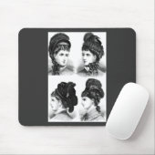 Vintage Hennen Mousepad (Mit Mouse)