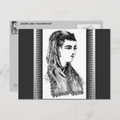 Vintage Hennen Postkarte (Vorne/Hinten)