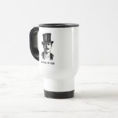 Vintage Hennen Reisebecher (Vorderseite Links)