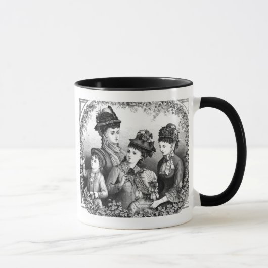 Vintage Hennen Tasse (Rechts)