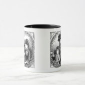 Vintage Hennen Tasse (Zentrum)