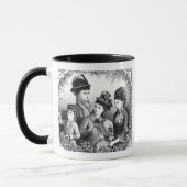 Vintage Hennen Tasse (Links)