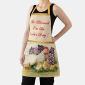 Vintage Hennen und Hühner Ostern Schürze (InSitu)