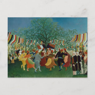 Vintage Henri Rousseau Jahrhundertfeier der Unabhä Postkarte
