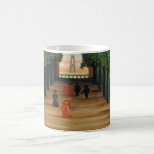 Vintage Henri Rousseau Paris Grüne Bäume Park Kuns Kaffeetasse