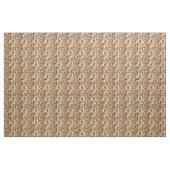 Vintage-Herbst-Collage-Muster | Rustikale Ephemera Stoff (Yard (91,4 cm))