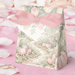 Vintage Herbst-Kürbis-Baby-Party Geschenkschachtel