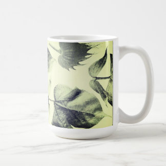 Vintage Herbstblätter Kaffeetasse