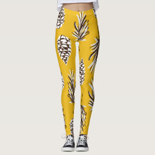 Vintage Herbstelemente Leggings