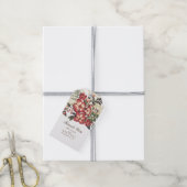 Vintage Herbstfeier Geschenkanhänger (Mit Garn)