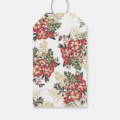 Vintage Herbstfeier Geschenkanhänger (Rückseite)