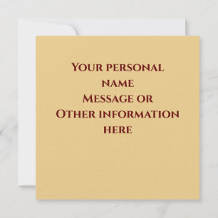 Vintage Herbstkürme mit flacher Note Karte