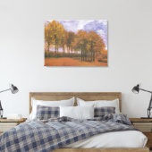 Vintage Herbstlandschaft Van Gogh Leinwanddruck (Insitu (Schlafzimmer))