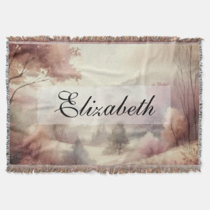 Vintage Herbstlaub Landschaftsneutrale Farben Decke