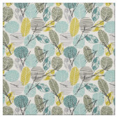 Vintage Herbstlaube im Mittelalter Stoff (Muster)