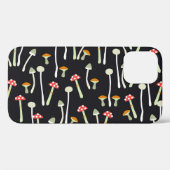 Vintage Herbstpilze Muster Design. Case-Mate iPhone Hülle (Rückseite (Horizontal))