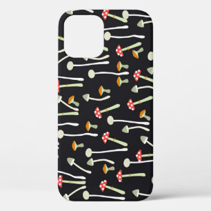 Vintage-Herbstpilze-Musterdesign. Case-Mate iPhone Hülle