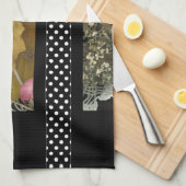 Vintage Herbstunterschiede Küchentuch (Viertel Falte)