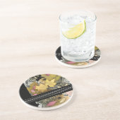 Vintage Herbstunterschiede Sandstein Untersetzer (Seite)