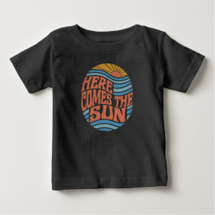Vintage Here Comes The Sun Baby T-shirt