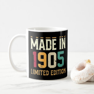 "Vintage Hergestellt 1905 Limitierte Auflage- Kaffeetasse