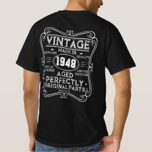 Vintage Hergestellt 1948 Retro Klassiker T-Shirt