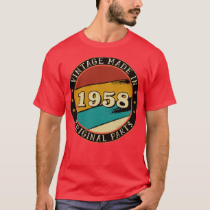 Vintage, Hergestellt 1958, Originalteile T-Shirt