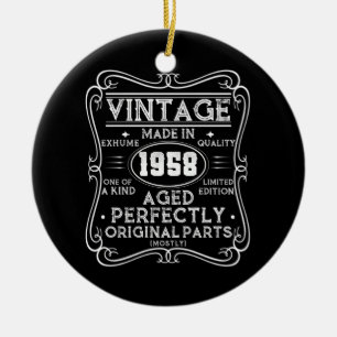 Vintage Hergestellt 1958 Retro Klassiker Keramik Ornament