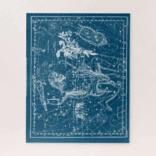 Vintage Herkules-Konstellation Puzzle (Vertikal)