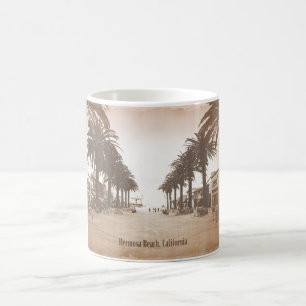 Vintage Hermosa Beach Kaffeetasse