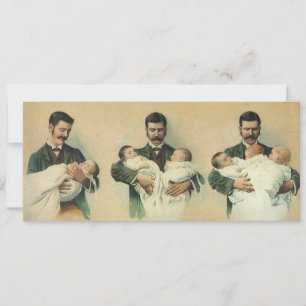Vintage Herren Junggesellenabschied Baby Shower Pa Einladung