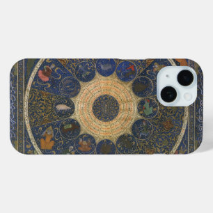 Vintage Herrscher Horoskop, Antikes Islamisches Zo iPhone 15 Hülle