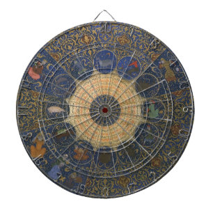 Vintage-Herrscher-Horoskop, antikes islamisches Zo Dartscheibe