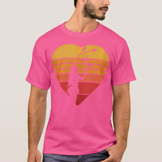 Vintage-Herz-Jonglieren Retro-Jonglieren-Enthusias T-Shirt