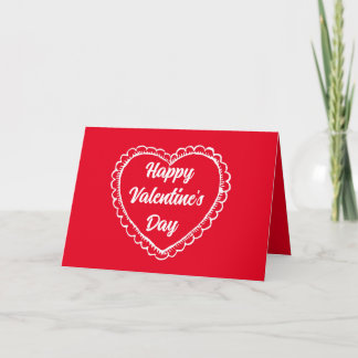 VINTAGE-HERZ-VALENTINSTAG- DESIGN KARTE