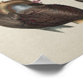 Vintage Herzanatomie Poster (Ecke)