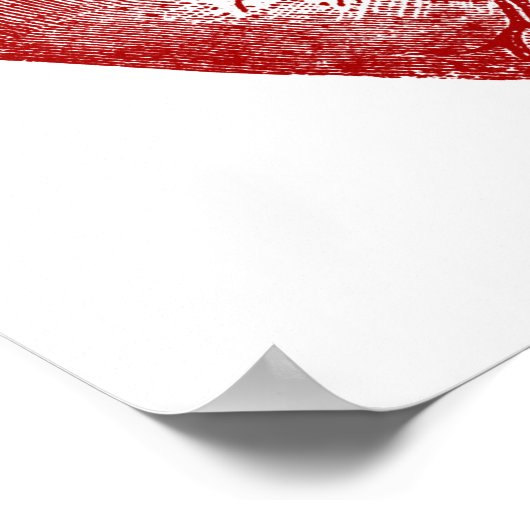 Vintage Herzanatomie Poster (Ecke)