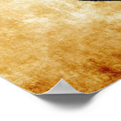 Vintage Herzanatomie Poster (Ecke)