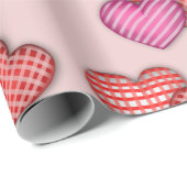 Vintage Herzen Geschenkpapier (Rolleneckpunkt)