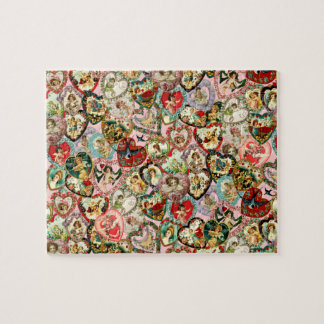 Vintage Herzklopfe Puzzle