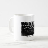 Vintage Hexe-Freunde Kaffeetasse (Vorderseite Links)