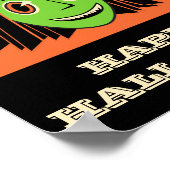 Vintage Hexe Poster (Ecke)