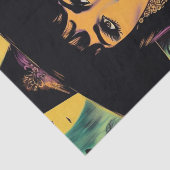 Vintage Hexe Seidenpapier (Ausschnitt)