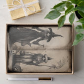 Vintage Hexen AltHalloween-Dekoupage Seidenpapier (Geschenk)